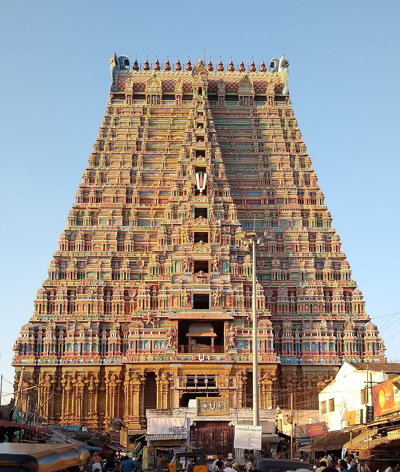 Srirangam Temple Tower